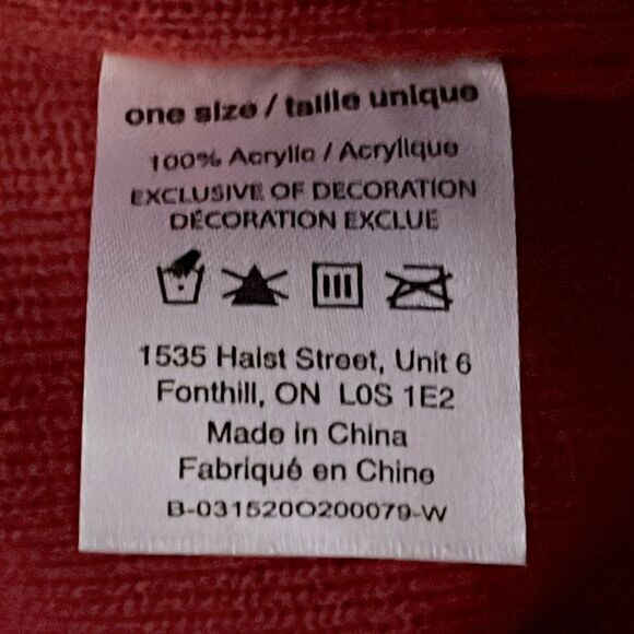 Canada Winter Beanie One Size - Picture 3 of 3